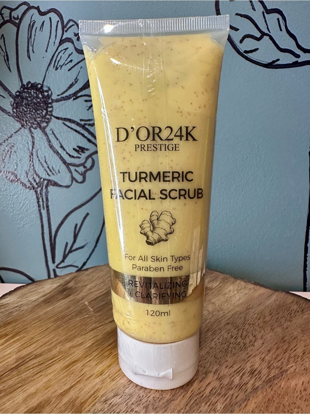 D'OR24K Prestige Turmeric Facial Scrub (120ml)